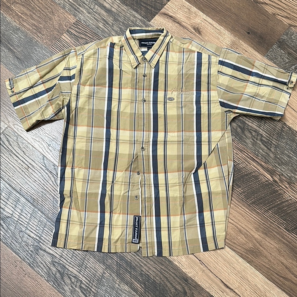 Phat Farm Plaid Button Up Shirt